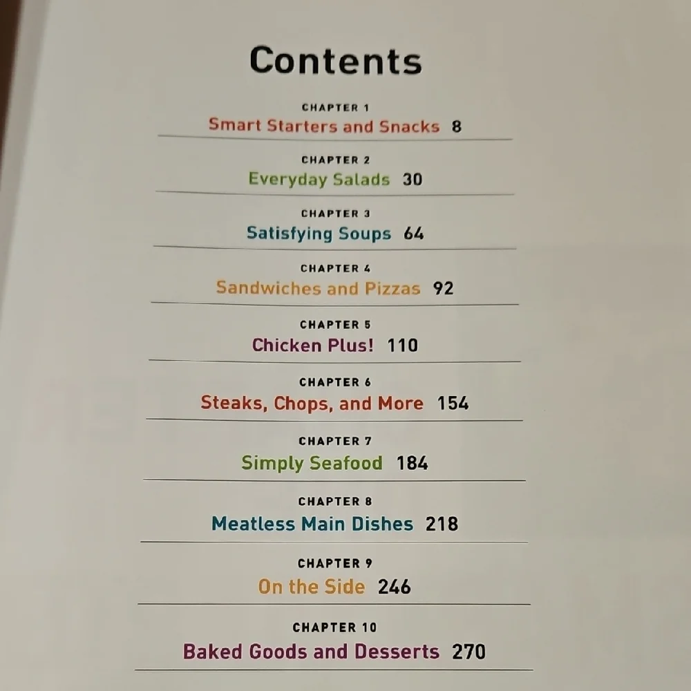 Weight Watchers My Turnaround Program Cookbook with Yellow and Blue Accents